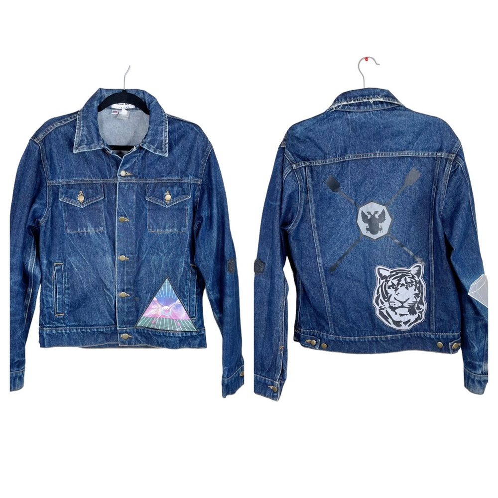 American Apparel Vintage Patched Denim Jacket